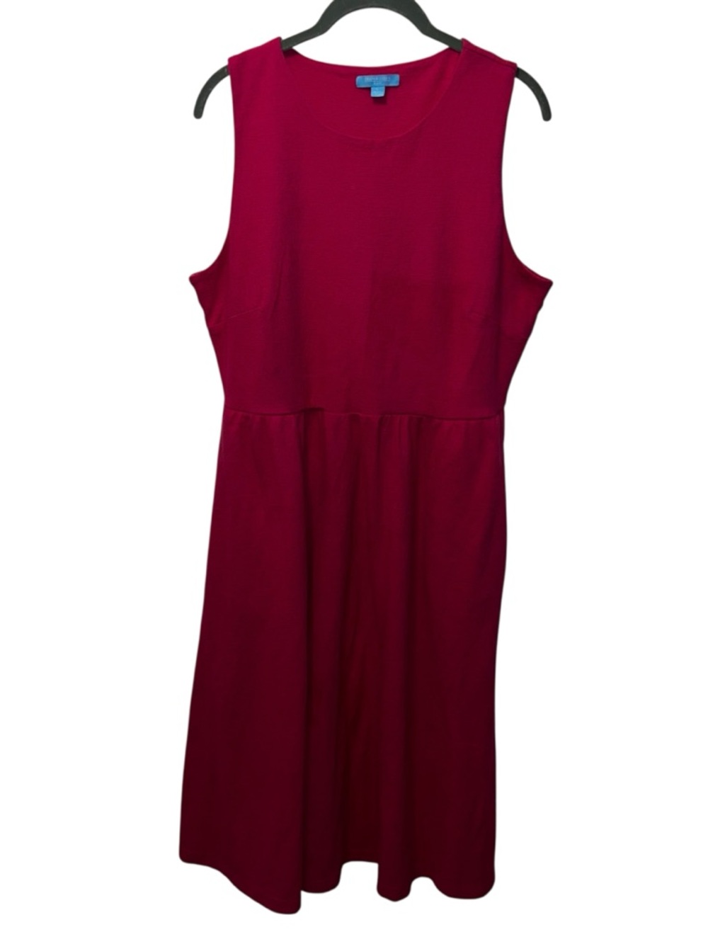 Draper James pink sleeveless dress with pockets Large L